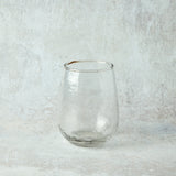 Karma Gifts CATALINA STEMLESS WINE GLASS Clear