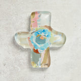 Lauren Dunn ACRYLIC EVERLASTING LOVE CROSS Neutral