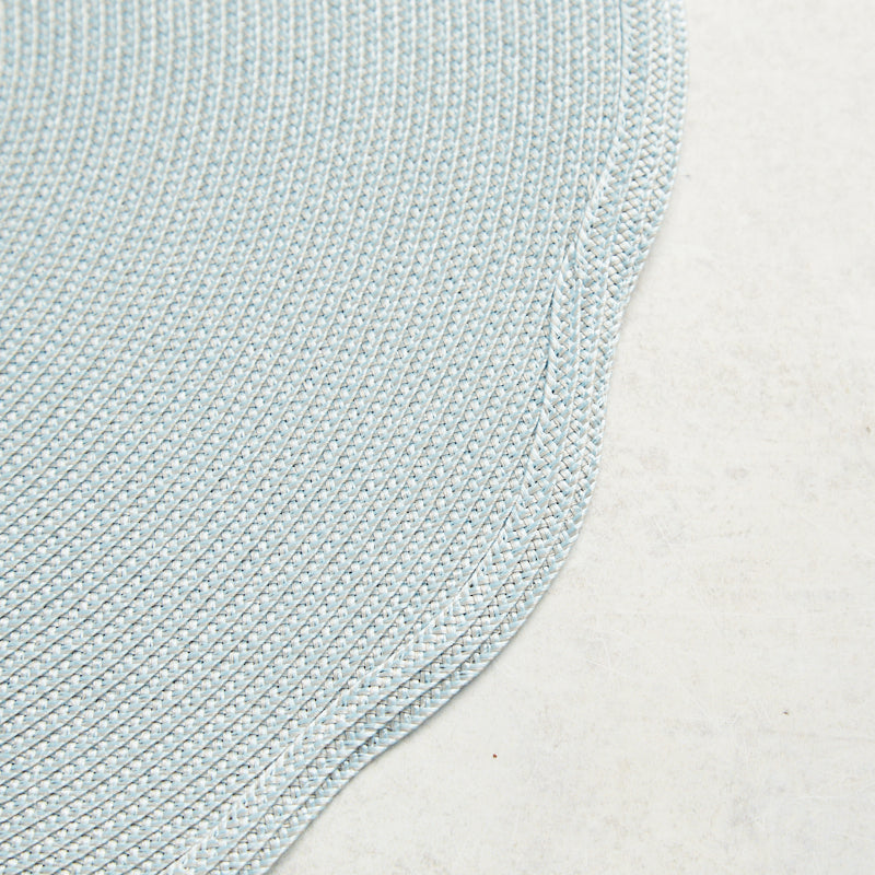 Deborah Rhodes SCALLOP ROUND TWO TONE PLACEMAT