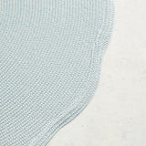 Deborah Rhodes SCALLOP ROUND TWO TONE PLACEMAT