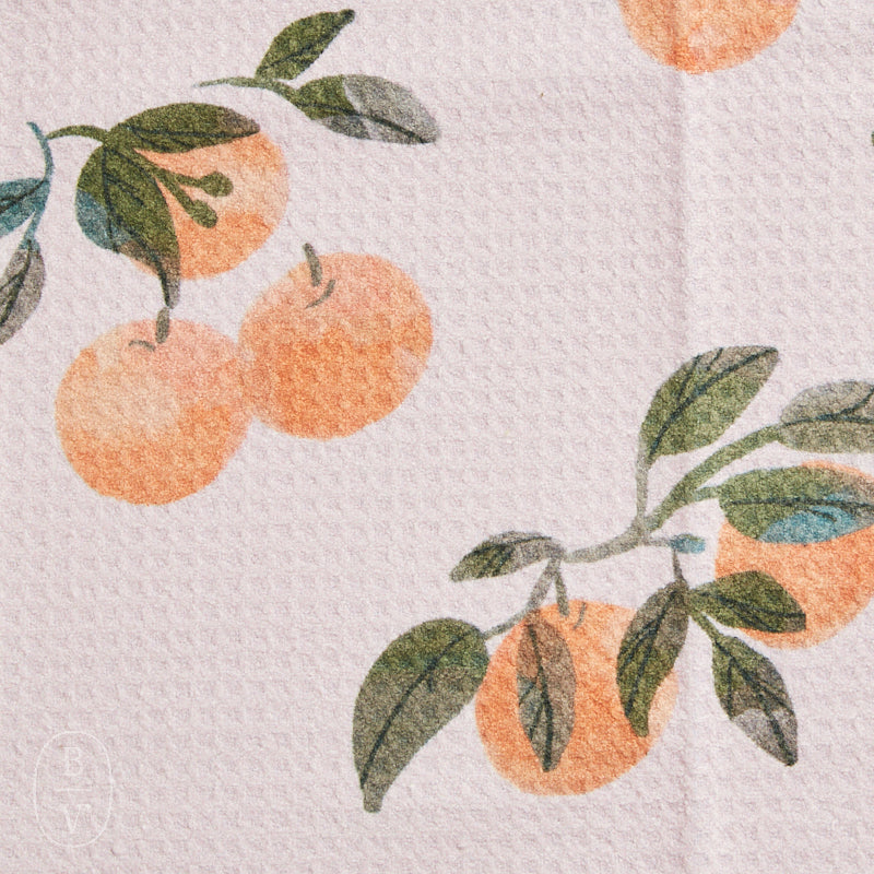 Geometry PRETTY IN PEACH TEA TOWEL