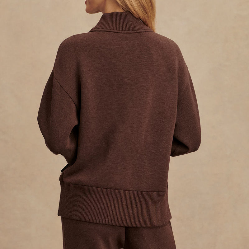 Varley SALLY HALF ZIP SWEAT
