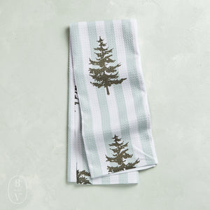 Geometry FIR REAL TEA TOWEL