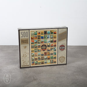 True South Puzzle Company NATIONAL PARKS WILDERNESS AND WONDER PUZZLE