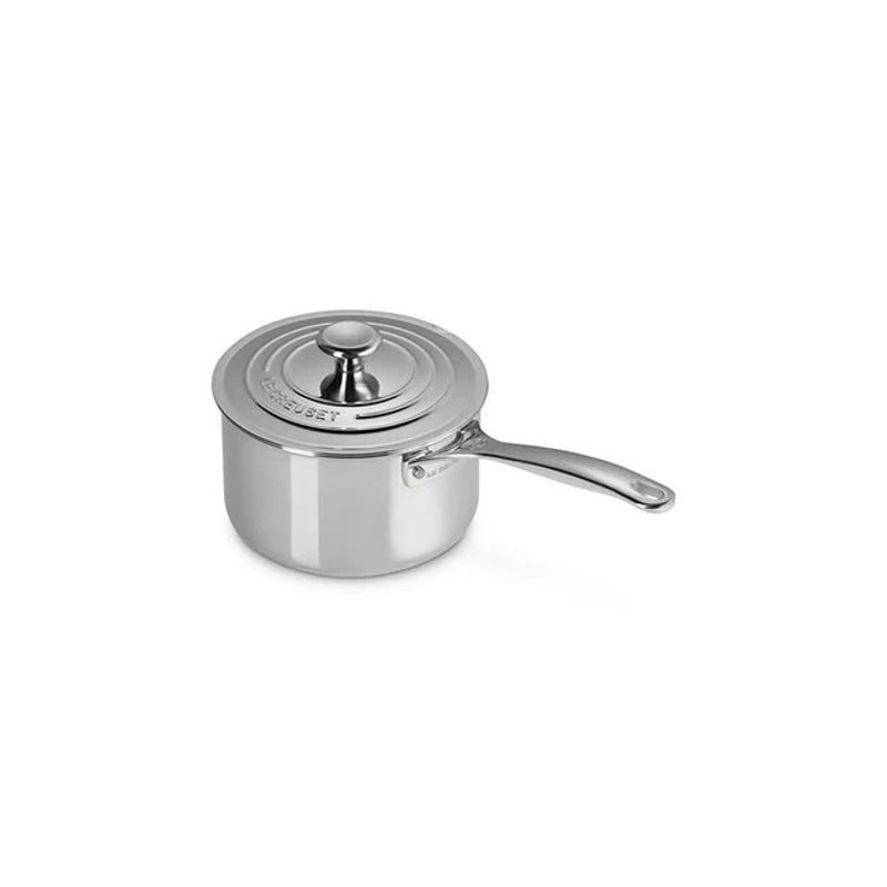 Le Creuset STAINLESS STEEL SAUCE PAN WITH LID 3 qt