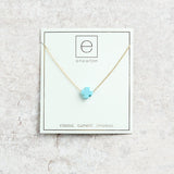 eNewton Design SIGNATURE CROSS NECKLACE Turquoise 16