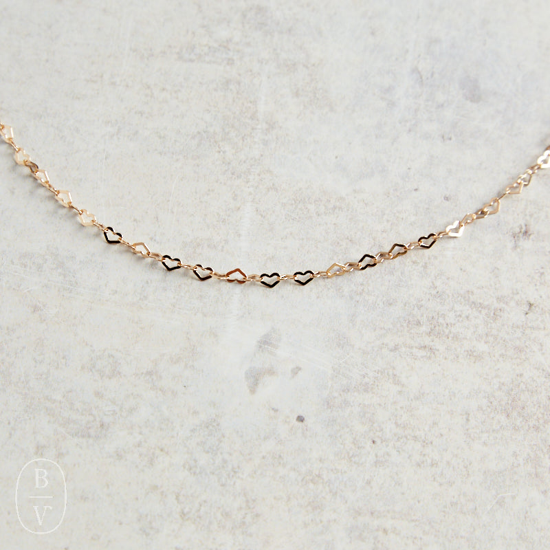 eNewton Design LOVE CHAIN CHOKER Gold