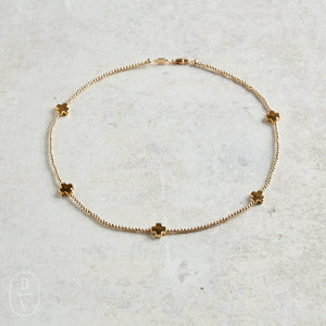 eNewton Design SIGNATURE CROSS PATTERN BEAD CHOKER