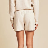 Barefoot Dreams MALIBU COLLECTION SLUB DOUBLE KNIT SHORT