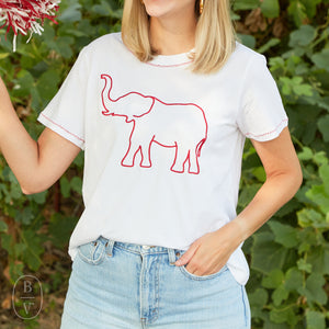 Stewart Simmons THE ALABAMA EMBROIDERED TEE Extra Large