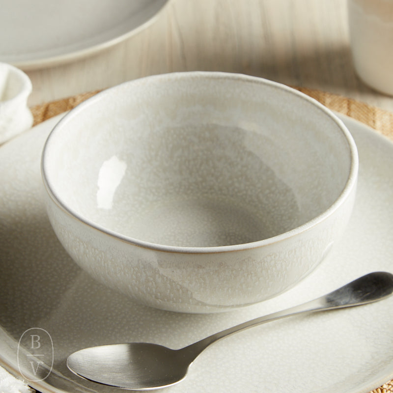 Carmel Ceramica LILY VALLEY BOWL White 6in