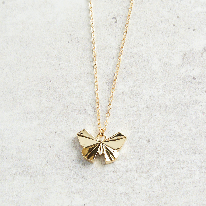 Darby Drake Jewelry and Design GOLDEN BUTTERFLY NECKLACE - NCCGM496