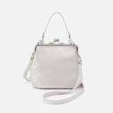 Hobo ALBA CROSSBODY - SPRING 24 Silver Metallic Leather