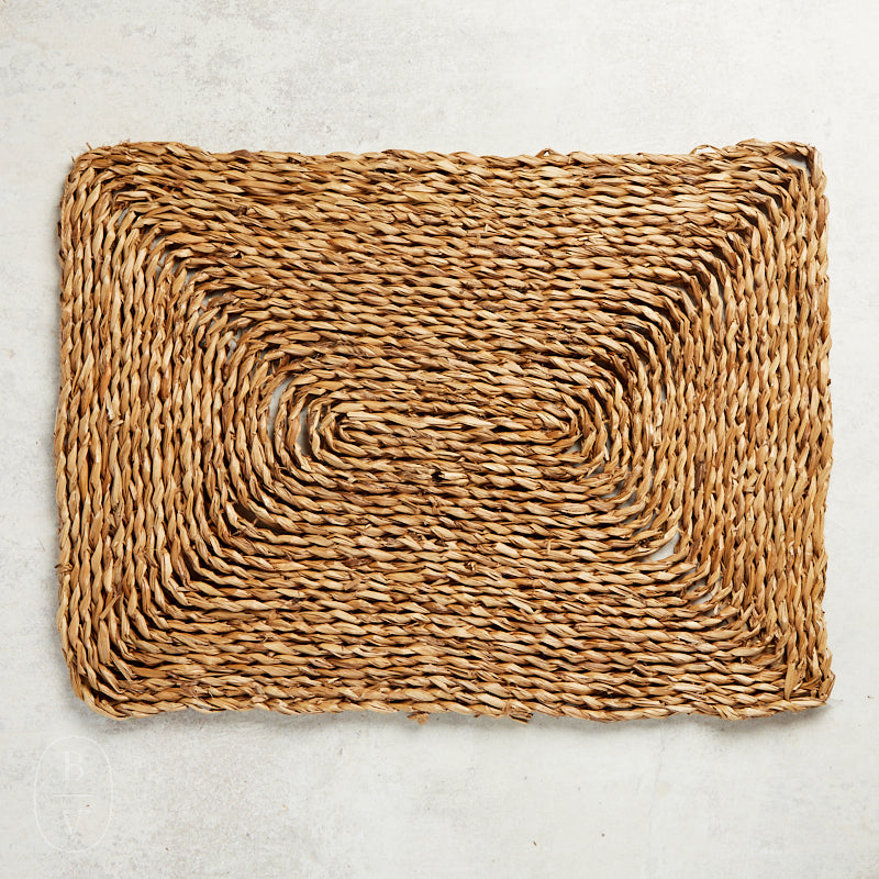 Blue Pheasant LUCIAN PLACEMAT Aged Seagrass Rectangular