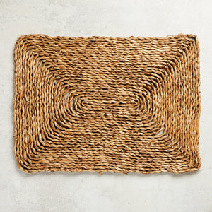 Blue Pheasant LUCIAN PLACEMAT Aged Seagrass Rectangular