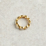 Elyssa Bass Designs CONTINUOUS GEMSTONE RING Moonstone