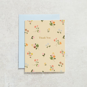 Rifle Paper Co DITSY DAHLIA THANK YOU CARD