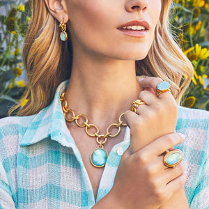 Julie Vos NASSAU STATEMENT NECKLACE