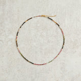 Elyssa Bass Designs GOLD ACCENT SMALL BEAD NECKLACE