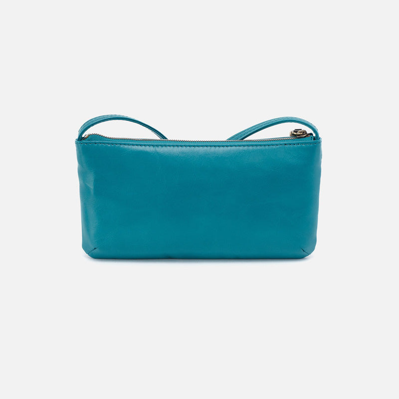 Hobo CARA CROSSBODY - SPRING 24 Biscayune Blue Polished Leather