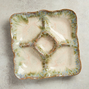 Etta B Pottery PARTY PLATTER Botanical