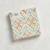 Boston International WATERCOLOR COAST DIAMONDS COCKTAIL NAPKINS