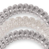 Teleties TELETIES PACK OF 3 Silver Slay Small
