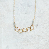 Ellen Hays Jewelry SHORT MULTI RING N2215-1 NECKLACE