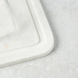 Creative Co-op GLASS CLOCHE WITH MARBLE BASE