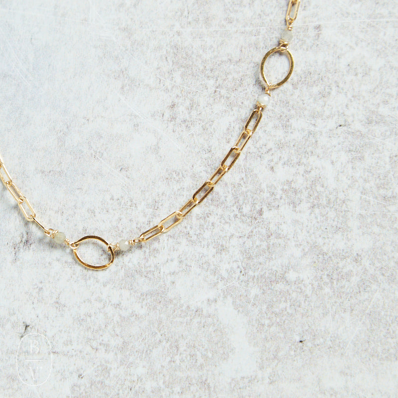 Ellen Hays Jewelry SHORT RING ACCENT N2267 NECKLACE
