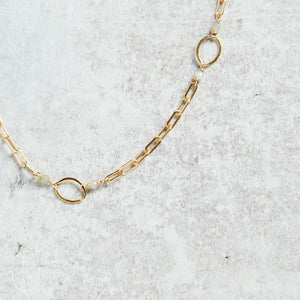 Ellen Hays Jewelry SHORT RING ACCENT N2267 NECKLACE