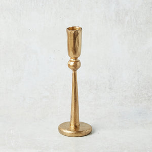 Creative Co-op HAND FORGED ANTIQUED METAL TAPER HOLDER 7