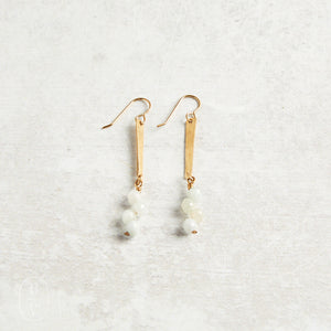 Darby Drake Jewelry and Design GEMSTONE BAR EARRINGS - ETS505