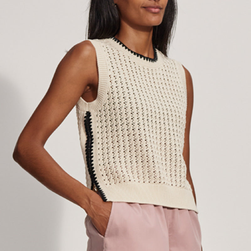 Varley DELANEY KNIT VEST Birch