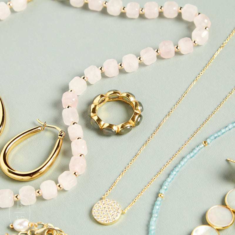 Elyssa Bass Designs CONTINUOUS GEMSTONE RING