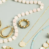 Elyssa Bass Designs CONTINUOUS GEMSTONE RING