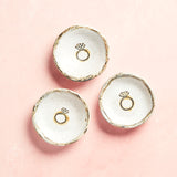 Etta B Pottery SMALL RING DISH Baby Blue Stone