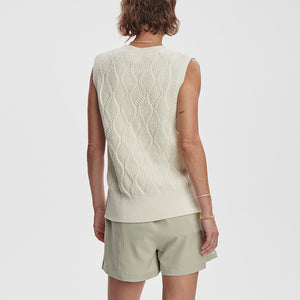Varley TELLER LONGLINE KNIT TANK