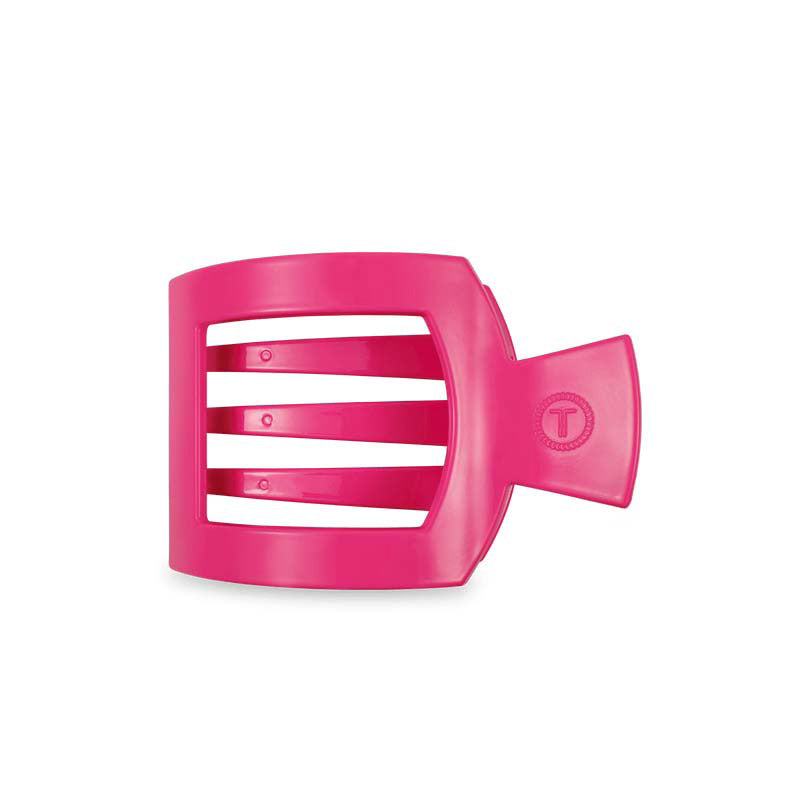 Teleties FLAT SQUARE CLIP Tropical Punch