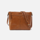 Hobo ROMY MEDIUM CROSSBODY Polished Leather Truffle