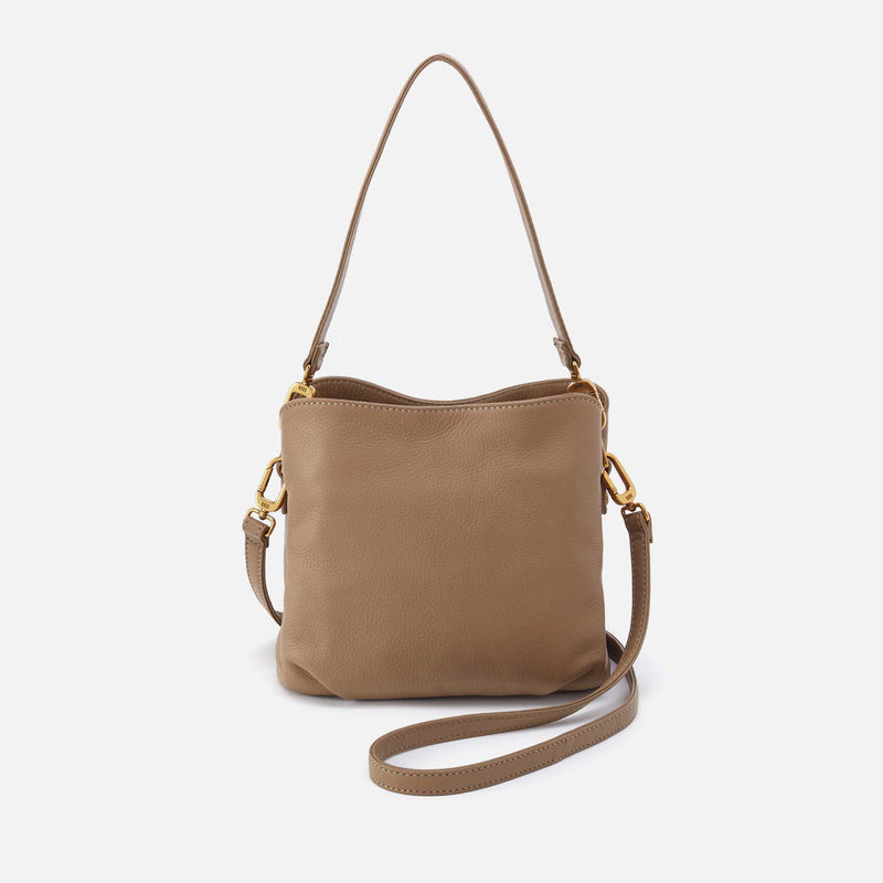 Hobo STARR CONVERTIBLE SHOULDER BAG Pebbled Leather Cedar Sagebrush
