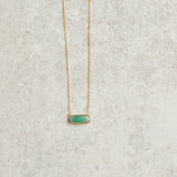 Elyssa Bass Designs RECTANGLE BAR NECKLACE