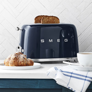 SMEG TWO SLICE TOASTER Navy
