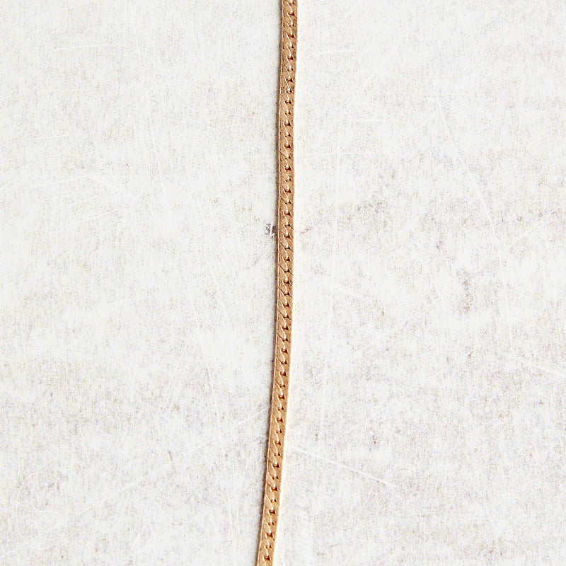 eNewton Design HERRINGBONE CHAIN CHOKER NECKLACE