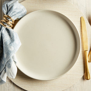Casafina by Costa Nova PACIFICA DINNER PLATE Vanilla