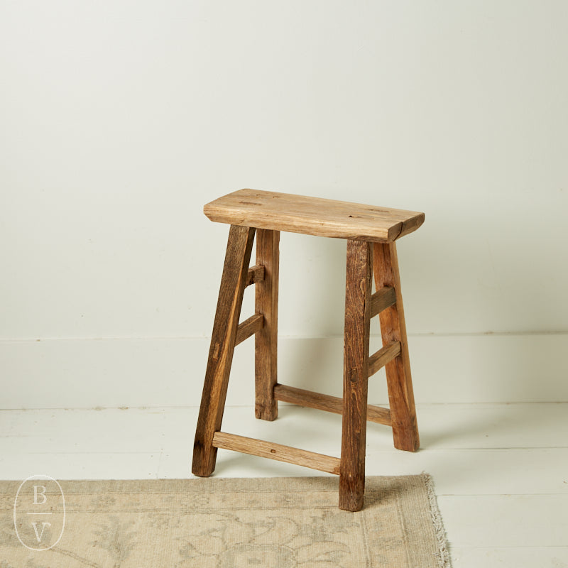 Knock on Wood Antiques WOOD STOOL