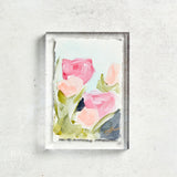Haley Farris Fine Art ACRYLIC FRAME FLORAL 5 X 7