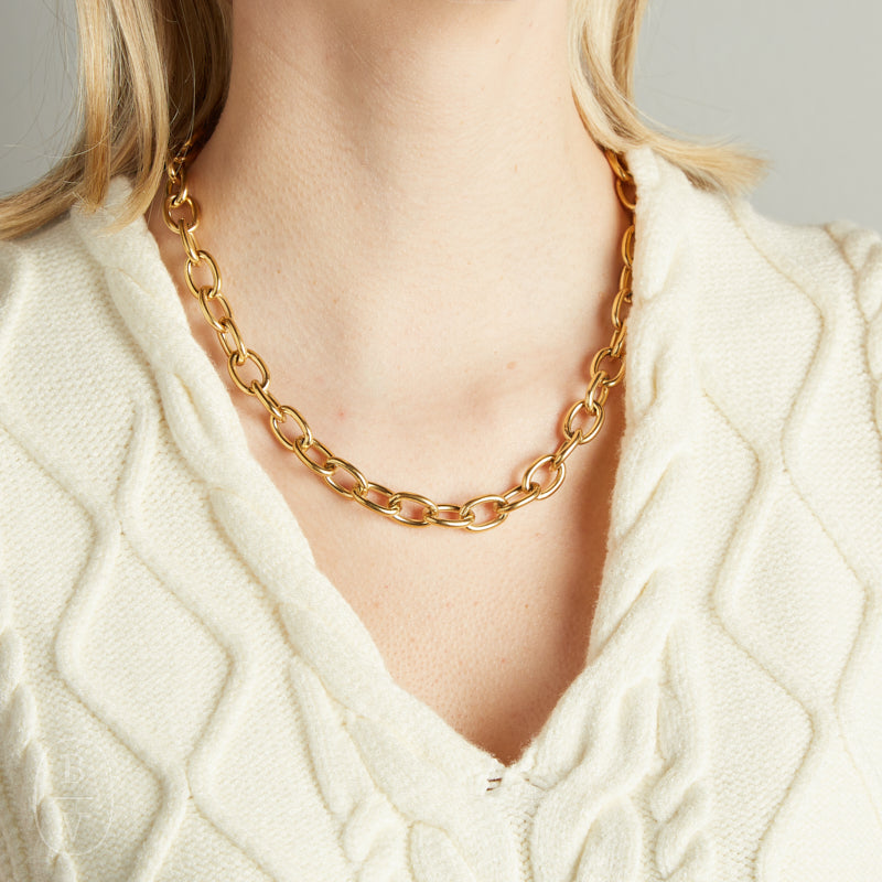 Elyssa Bass Designs LARGE LINKS CHAIN NECKLACE