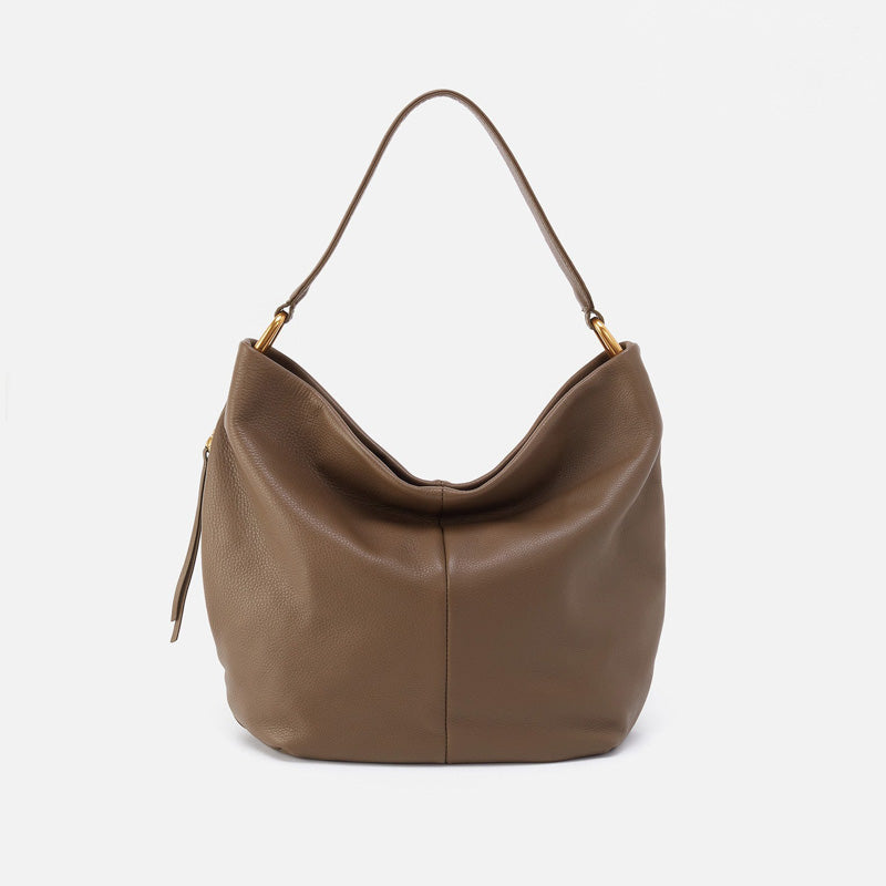 Hobo HARLEY HOBO BAG FW24 Dark Elm Pebbled Leather