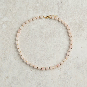 Elyssa Bass Designs GOLD ACCENT LARGE BEAD NECKLACE